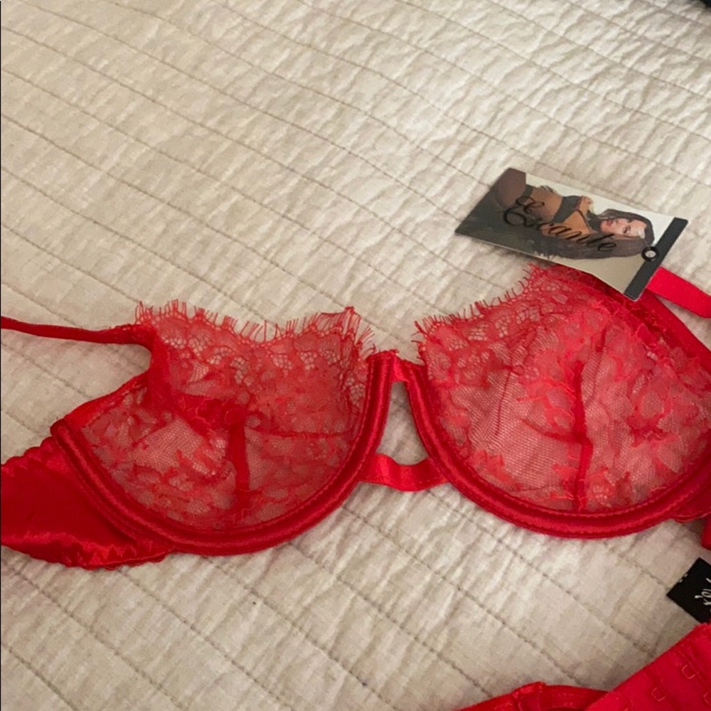 Red Lingerie Set- XXS/XS/S